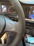 徐记 真皮手缝方向盘套适用大众迈腾ID.4X途观L朗逸id3速腾帕萨特探岳 黑皮侧孔-黑线 所有车型可定制 实拍图