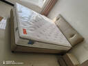 喜临门真皮艺双人大床主次卧室现代简约软靠包尼亚pro[床架] 云雾米+白骑士pro床垫 1.8*2米 实拍图