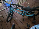 途锐达铝合金儿童自行车3-6-8岁女孩男孩脚踏车小孩学生单车16寸皓沙银 实拍图