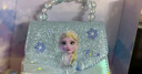 迪士尼（Disney）冰雪奇缘艾莎儿童包可爱小香风纱裙皮革斜挎包零钱包公主生日礼物 实拍图