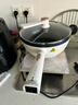 美的（Midea）电炒锅 电煮锅 电蒸锅家用电火锅电热锅多功能4L小电锅煎炒炖煮泡面不沾多用途锅HGE2811C 配蒸片 实拍图