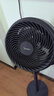 美的（Midea）【变频轻音】空气循环扇家用遥控电风扇四季净化扇轻音落地扇99%抑菌桌面小风扇大风力风扇GDG24ZR 实拍图