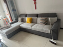 全友家居 现代简约布艺沙发客厅家具小户型家用贵妃位L型布艺转角沙发 实拍图