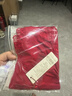 金三塔商场同款女士内裤100%桑蚕丝花边中腰三角裤真丝内裤女 大红 1条 2XL 实拍图