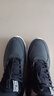 361°运动鞋男鞋秋冬季透气网面跑鞋黑色通勤轻质户外慢跑步鞋 曜石黑/361度白【皮革面防泼水】 42 实拍图