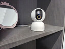 小米智能摄像机3云台版500万像素3K 超微光全彩 AI人形侦测手机查看双频家用摄像头婴儿看护器监控 实拍图