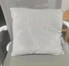 京东京造棉花糖抱枕 超柔棉棉绒沙发床头客厅办公室腰靠枕垫 灰色45x45cm 实拍图