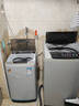小鸭牌【官方店】全自动洗衣机小型宿舍迷你母婴儿童小孩宝宝专属家用出租房预约洗脱一体洗衣机小型迷你 4.2kg全自动【强力电机+全国联保】透明黑 全自动洗脱一体 实拍图