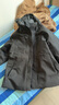 优衣库男装女装高性能复合连帽外套保暖夹克含羽绒智暖衣478277 09 黑色 XL 实拍图