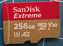 闪迪（SanDisk）256GB TF(MicroSD)内存卡 4K极速金卡A2 V30 U3行车记录仪 运动相机无人机 监控存储卡 读190MB/s 实拍图