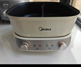 美的（Midea）火锅专用锅 电火锅鸳鸯锅电煮锅 3分06秒速沸5.5L 分体多功能锅火锅锅多用途锅HGS282813 实拍图