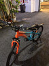 凤凰山地自行车男女变速山地车碟刹青少年儿童自行车学生单车 星际 橙蓝【单速+辐条轮】 22寸【适合130-170cm】 实拍图