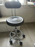 华恺之星 吧台椅家用升降吧台凳酒吧椅接待椅转椅子HK106黑色靠背款 实拍图