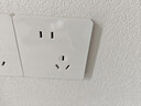 公牛（BULL）G12量贩装 10A斜五孔插座 86型面板G12Z223AS象牙白 十只装套装 实拍图