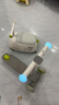babycare双子滑板车儿童滑板车1-3-8岁多功能宝宝可坐遛娃神器礼物 辛德白 实拍图