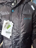 左西男童羽绒服2025冬季新款儿童三防加厚面包服长款外套 黑色 140 实拍图