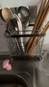 帅仕（shuaishi）厨房置物架筷子筒304不锈钢筷子收纳盒筷笼沥水防霉筷子笼 实拍图