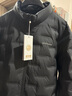 波司登（BOSIDENG）25年新款短款轻薄羽绒服男90鹅绒立领无缝胶囊保暖羽绒内胆 【700+蓬鹅绒】黑色-经典极简风【卡码拍大】 XL 185/104A 体重约155-170斤 实拍图