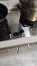 林内（Rinnai）燃气灶家用嵌入式天燃气灶【家电国家补贴20%】台嵌两用5.2kW双眼猛火定时灶具 不锈钢2E08MTX 实拍图