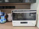 松下（Panasonic）【国家补贴20%】万食炉微波炉家用智能微蒸烤一体机平板式多功能烤箱空气炸台嵌两用一级能效 【28L|上烤下蒸|48道智能菜单】DS285 实拍图