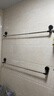 馨沛吸盘可伸缩毛巾架卫生间免打孔浴室毛巾杆置物架洗手间浴巾收纳杆 实拍图