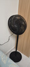 美的（Midea）【超级单品】七叶轻音立式电风扇家用柔风落地扇台式桌面小型风扇大风量节能摇头宿舍电扇 SAF30AB 实拍图
