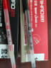 爱好(AIHAO)0.35MM红色全针管大容量中性笔办公签字笔一次性水性笔碳素中性笔8763 实拍图
