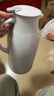 JEKO&JEKO保温壶家用热水瓶暖水壶宿舍大容量开水瓶玻璃内胆 1.6L浅灰色 实拍图