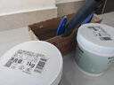 嘉宝莉（CARPOLY）补墙漆白色修补墙面翻新漆内墙去污遮盖净味内墙乳胶漆浅蓝色1kg 实拍图