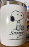 史努比（SNOOPY）保温杯 带手柄不锈钢办公保温杯水杯可爱杯子情侣杯420ML 白色 实拍图