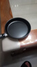 【热销百万】家用不粘锅迷你小煎锅平底锅煎蛋煎饼锅 [第三代升级款]黑色 18cm 实拍图