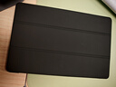 毕亚兹适用2025款联想小新Pad Pro 12.7保护套 联想平板12.7英寸电脑保护壳 三折支撑全包 PB538-金刚黑 实拍图
