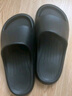 朴西香蕉船情侣凉拖鞋女浴室不易滑室内居家四季拖鞋男 黑色 42-43 实拍图