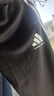 阿迪达斯（adidas）长裤男女秋冬宽松透气直筒裤跑步运动防风休闲裤  黑白 S 实拍图