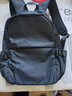 梵者双肩包男通勤初高中大学生书包大容量旅游背包短途出差电脑旅行包 升级款黑色大号 实拍图