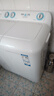 海尔（Haier）双桶洗衣机半自动 家用大件洗 12公斤大容量 一级能效省水电 以旧换新 双缸 原厂品质XPB120-81D2 实拍图