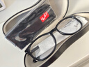 雷朋（RayBan）雷朋光学镜架眼镜镜框0RX7093D 2000黑色镜框 尺寸54礼物 实拍图
