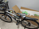 金武端自行车成人山地车公路赛车单车骑行变速超轻越野中学生初中青少年 顶配版-辐条轮-黑白色 26寸21速 实拍图