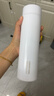 炊大皇保温杯 316L医用级不锈钢茶水分离商务便携智能保温杯 白色 490ml 实拍图