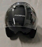 凤凰（Phoenix）新国标A类3C认证电动车摩托车头盔双镜片防雾防风保暖哑黑 男女四季通用电瓶车3/4半盔冬季安全帽 实拍图