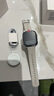 华为HUAWEI WATCH FIT 4 悦动白氟橡胶表带 华为运动智能手表超轻薄大屏潮流运动蓝牙通话睡眠监测fit4 实拍图