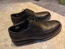 红蜻蜓男棉鞋商务圆头休闲鞋正装皮鞋男德比鞋WTA5712黑色加绒40 实拍图