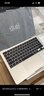 Apple/苹果AI笔记本/2025款MacBook Air13英寸M4 (10+8核) 16G 256G银色电脑MW0W3CH/A 实拍图