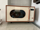 美的（Midea）小滋味微波炉烤箱一体机小型家用微波炉光波加热一级能效平板变频复古美拉德风C1G2 实拍图