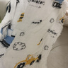 洁丽雅（grace）洁丽雅婴儿纱布毛巾口水巾纯棉洗脸宝宝儿童洗澡新生儿拍嗝小方巾 3条装【汽车+橙子+卡通车】30*50 实拍图
