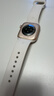 Apple/苹果 Watch S11 智能手表GPS+蜂窝款42毫米玫瑰金色铝金属表壳淡桃粉色运动型表带S/M MF984CH/B 实拍图