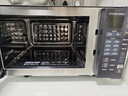 美的（Midea）微碳系列微波炉家用微烤一体机不锈钢内胆一级能效平板23升解冻解热PC23M8 实拍图