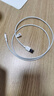华为 5A数据线 USB Type-A 转 USB Type-C（白色） 1米 AP71  实拍图