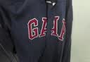GAP男女装碳素磨毛字母logo连帽抓绒卫衣上衣609115 米色 S (165/88A)亚洲尺码 实拍图