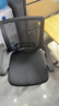 舒客艺家 电脑椅办公椅职员网椅转椅会议椅子家用电脑靠背椅休闲椅培训椅 106黑色-加固钢爪 实拍图